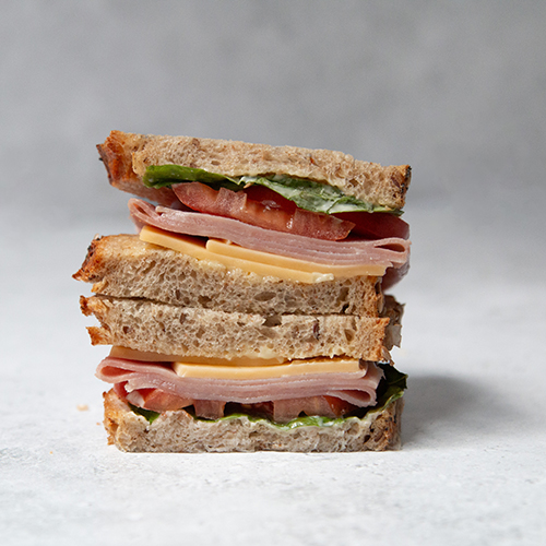 Da­nish Ham & Che­e­se Sandwich