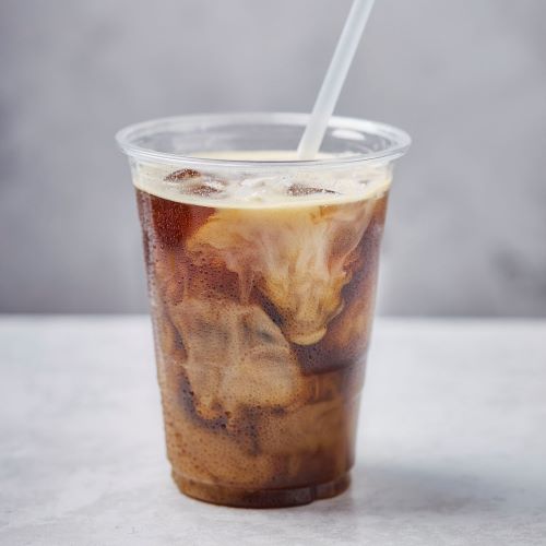 16 oz Iced Spi­ced Pumpkin lat­te